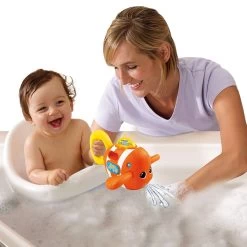 VTECH BABY Léon, Petit Poisson à Chansons - Jouet Musical -VTech Promos Boutique 113305 LC3A9on ptit poisson C3A0 chansons enfant