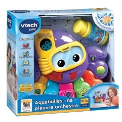 VTECH BABY Aquabulles, Ma Pieuvre Orchestre - Jouet Musical -VTech Promos Boutique 113505 Aquabulles ma pieuvre orchestre boitet