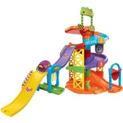 Vtech Tut Tut Bolides Mon Parking Toboggan + Erwan Le Mini Van