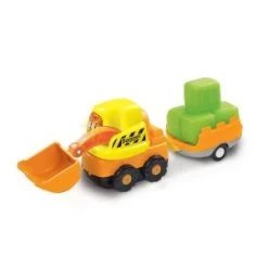 Vtech Tut Tut Bolides : Excavateur & Remorque