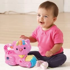 VTECH BABY 1, 2, 3 P'tit Chat Rose - Jouet Interactif 5 VTECH BABY 1, 2, 3 P'tit Chat Rose - Jouet Interactif -VTech Promos Boutique 158255 123 ptit chat rose enfant