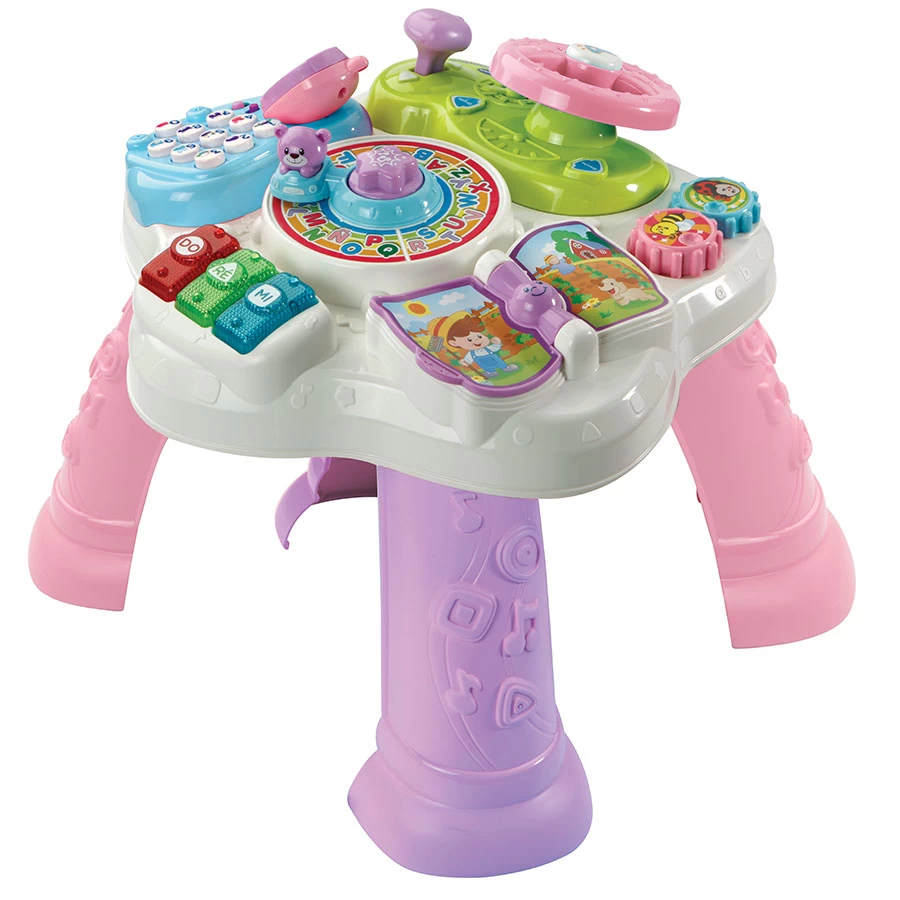 VTECH BABY Ma Table D'activités Bilingue (rose) 1 VTECH BABY Ma Table D'activités Bilingue (rose)