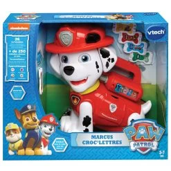 VTech Pat' Patrouille - Marcus Croc'lettres - Jouet éducatif -VTech Promos Boutique 190405 marcus croc lettre boite