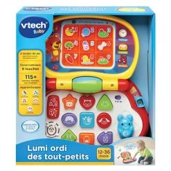 VTECH BABY Lumi Ordi Des Tout-petits - Ordinateur éducatif -VTech Promos Boutique 191205 Lumi ordi des tout petits boite
