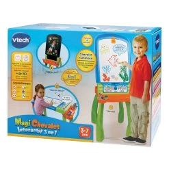 VTech Magi Chevalet Interactif 3 En 1 -VTech Promos Boutique 193505 Magi chevalet interactif 3 en 1 boite 4