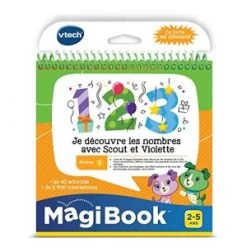 Vtech Magibook - Je Découvre Les Nombres Avec Scout Et Violette