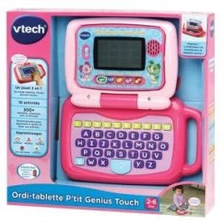 Vtech Ordi Tablette - P'tit Genius Touch - Mauve