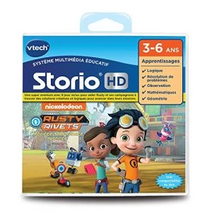 Vtech Jeu éducatif HD Storio Rusty Rivets 1 Vtech Jeu éducatif HD Storio Rusty Rivets