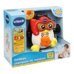 VTECH BABY Gédéon, Champion De Natation - Jouet Bain Bébé -VTech Promos Boutique 501705 gedeon champion natation boite