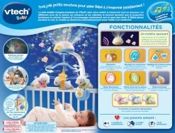VTECH BABY Lumi Mobile Compte-moutons Bleu - Mobile Pour Bébé 8 VTECH BABY Lumi Mobile Compte-moutons Bleu - Mobile Pour Bébé -VTech Promos Boutique 503305 dos boC3AEte