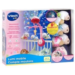 VTECH BABY Lumi Mobile Compte-moutons Rose - Mobile Bébé 14 VTECH BABY Lumi Mobile Compte-moutons Rose - Mobile Bébé -VTech Promos Boutique 503355 lumimobile compte mouton rose 5