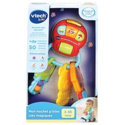 VTECH BABY Mon Hochet P'tites Clés Magiques -VTech Promos Boutique 505105 mon hochet ptites cles magiques 5