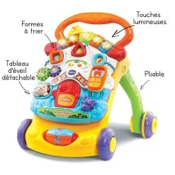 VTECH BABY Super Trotteur Parlant 2 En 1 Orange