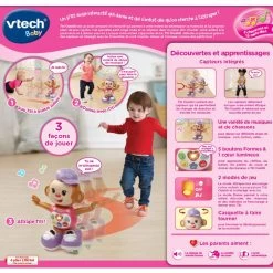 VTECH BABY Titi Ouistiti Rose - Petit Singe Interactif 7 VTECH BABY Titi Ouistiti Rose - Petit Singe Interactif -VTech Promos Boutique 505955 titi ouistiti rose 3