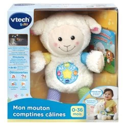 VTECH BABY Mon Mouton Comptines Câlines - Peluche Interactive 6 VTECH BABY Mon Mouton Comptines Câlines - Peluche Interactive -VTech Promos Boutique 506705 Mon mouton comptines cC3A2lines boite
