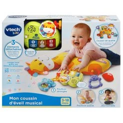 VTECH BABY Mon Coussin D'éveil Musical -VTech Promos Boutique 506805 mon coussin deveil musical 1 2