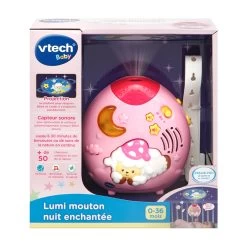 VTECH BABY Lumi Mouton Nuit Enchantée Rose - Veilleuse Lumineuse Et Musicale 5 VTECH BABY Lumi Mouton Nuit Enchantée Rose - Veilleuse Lumineuse Et Musicale -VTech Promos Boutique 508755 lumi mouton nuit enchantee boite