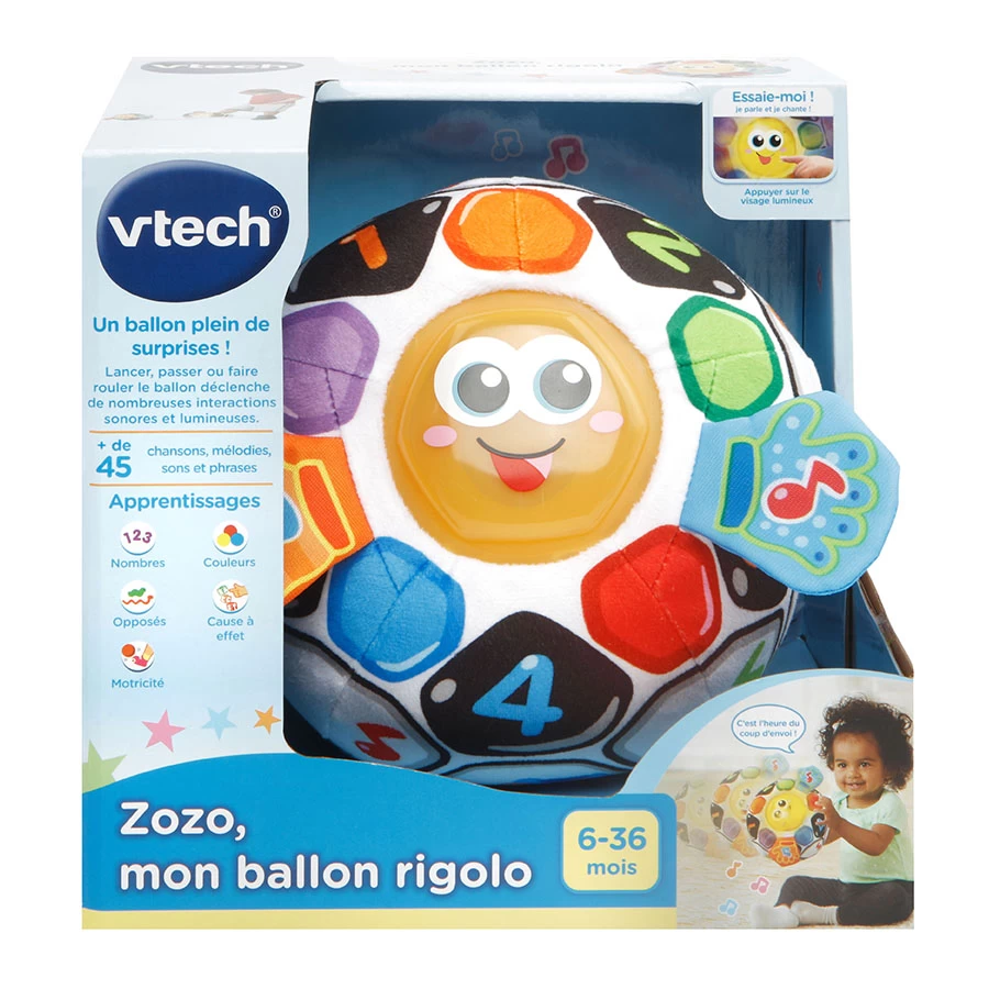 VTECH BABY Zozo, Mon Ballon Rigolo - Jouet D'éveil 3 VTECH BABY Zozo, Mon Ballon Rigolo - Jouet D'éveil – Image 3