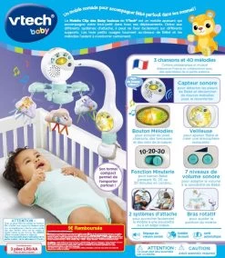VTECH BABY Mobilo Clip Des Baby Loulous -VTech Promos Boutique 513165 dos boC3AEte
