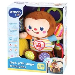 VTECH BABY Noé, P'tit Singe D'activités - Jouet D'éveil -VTech Promos Boutique 513405 noe ptit singe activite 3