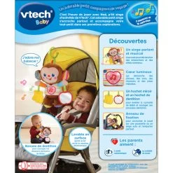 VTECH BABY Noé, P'tit Singe D'activités - Jouet D'éveil -VTech Promos Boutique 513405 noe ptit singe activite boite