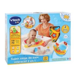 VTECH BABY Super Siège De Bain Interactif 2 En 1 9 VTECH BABY Super Siège De Bain Interactif 2 En 1 -VTech Promos Boutique 515405 super siege bain 2