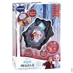 VTech Reine Des Neiges 2 - La Montre-jeu Interactive D'Elsa 10 VTech Reine Des Neiges 2 - La Montre-jeu Interactive D'Elsa -VTech Promos Boutique 518805 Reine des Neiges 2 La montre jeu interactive dElsa boite