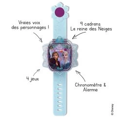 VTech Reine Des Neiges 2 - La Montre-jeu Interactive D'Elsa