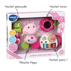VTECH BABY Coffret Naissance - Eveil Des Sens - Rose