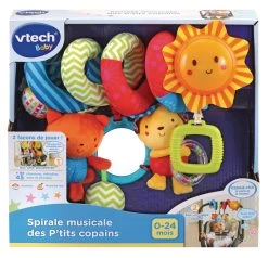 VTECH BABY Spirale Musicale Des P'tits Copains - Hochet -VTech Promos Boutique 522105 spirale musicale202