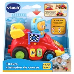 VTECH BABY Titours, Champion De Course - Jouet Roulant -VTech Promos Boutique 528405 titours