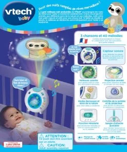 VTECH BABY Lumi Veilleuse Nuit Enchantée 14 VTECH BABY Lumi Veilleuse Nuit Enchantée -VTech Promos Boutique 540305 dos boC3AEte