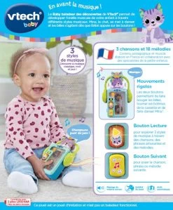 VTECH BABY Baby Baladeur Des Découvertes -VTech Promos Boutique 561005 dos boC3AEte