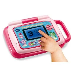 VTech Ordi-tablette P'tit Genius Touch Mauve - Ordinateur éducatif -VTech Promos Boutique 600955 Ordi tablette ptit genius touch mauve 2