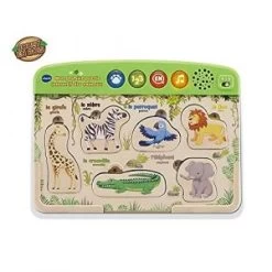 Vtech Mon Premier Puzzle Interactif Des Animaux (jouet Bois FSC) Multicolore