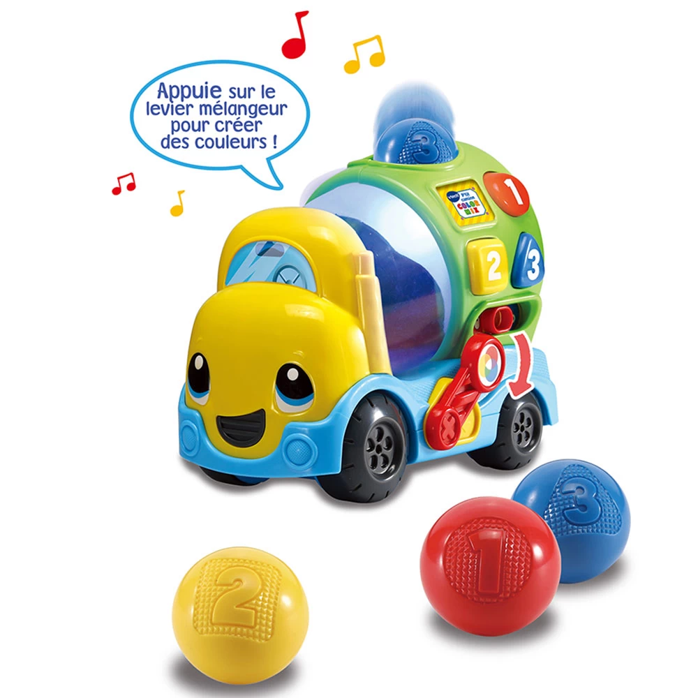 VTECH BABY P'tit Camion Color Mix - Camion Interactif 1 VTECH BABY P'tit Camion Color Mix - Camion Interactif
