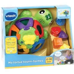 VTECH BABY Ma Tortue Tourni-formes - Tortue Interactive -VTech Promos Boutique 602405 tortue tourni formes 2