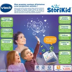 VTech StoriKid, Ma Boîte à Histoires Interactive - Vert -VTech Promos Boutique 608005 StoriKid dos
