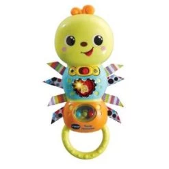 Vtech Hochet De Chenille Vert 18 Cm