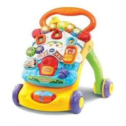 Vtech Super Trotteur Parlant 2 En 1 Orange Trotteur Interactif