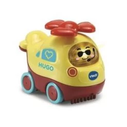 Vtech Jouets Pour Tut Tut Bolides Ecolo Hugo Super Helico Avec Musique, Sons, Lumieres - Vehicule Bebe 1-5 Ans Bio Plastique Green Play
