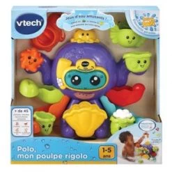 Vtech BABY - Jouet De Bain - Polo, Mon Poulpe Rigolo