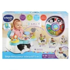 Vtech Jeu D'éveil Baby Siège Rehausseur Interactif 5 En 1