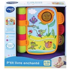 VTECH BABY P'tit Livre Enchanté - Mes Premières Comptines -VTech Promos Boutique 80 138365 Ptit livre enchantC3A9 Mes premiC3A8res comptines box