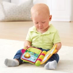 VTECH BABY P'tit Livre Enchanté - Mes Premières Comptines -VTech Promos Boutique 80 138365 Ptit livre enchantC3A9 Mes premiC3A8res comptines enfant