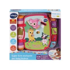 VTECH BABY Super Livre Enchanté Des Baby Loulous Rose -VTech Promos Boutique 80 166785 6