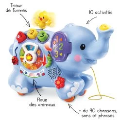 VTECH BABY Trompette, Mon éléphant Des Découvertes