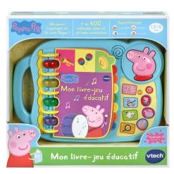 VTech Peppa Pig - Mon Livre-jeu éducatif -VTech Promos Boutique 80 518005 PACKAGE RECTO 1