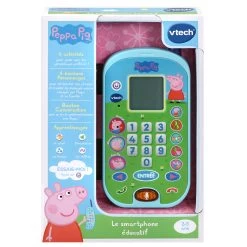 VTech Peppa Pig - Le Smartphone éducatif 6 VTech Peppa Pig - Le Smartphone éducatif -VTech Promos Boutique 80 523105 PACKAGE RECTO 1