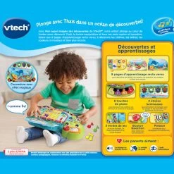 VTECH BABY Mon Super Imagier Des Découvertes -VTech Promos Boutique 80 533405 Mon super imagier des dC3A9couvertes dos